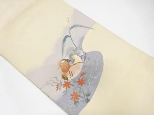 綴れ鴛鴦模様織り出し名古屋帯